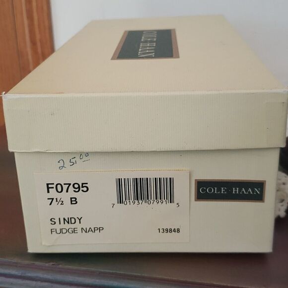 Vintage Cole Haan Woven Look Shoes Sz 7.5 - Picture 9 of 10